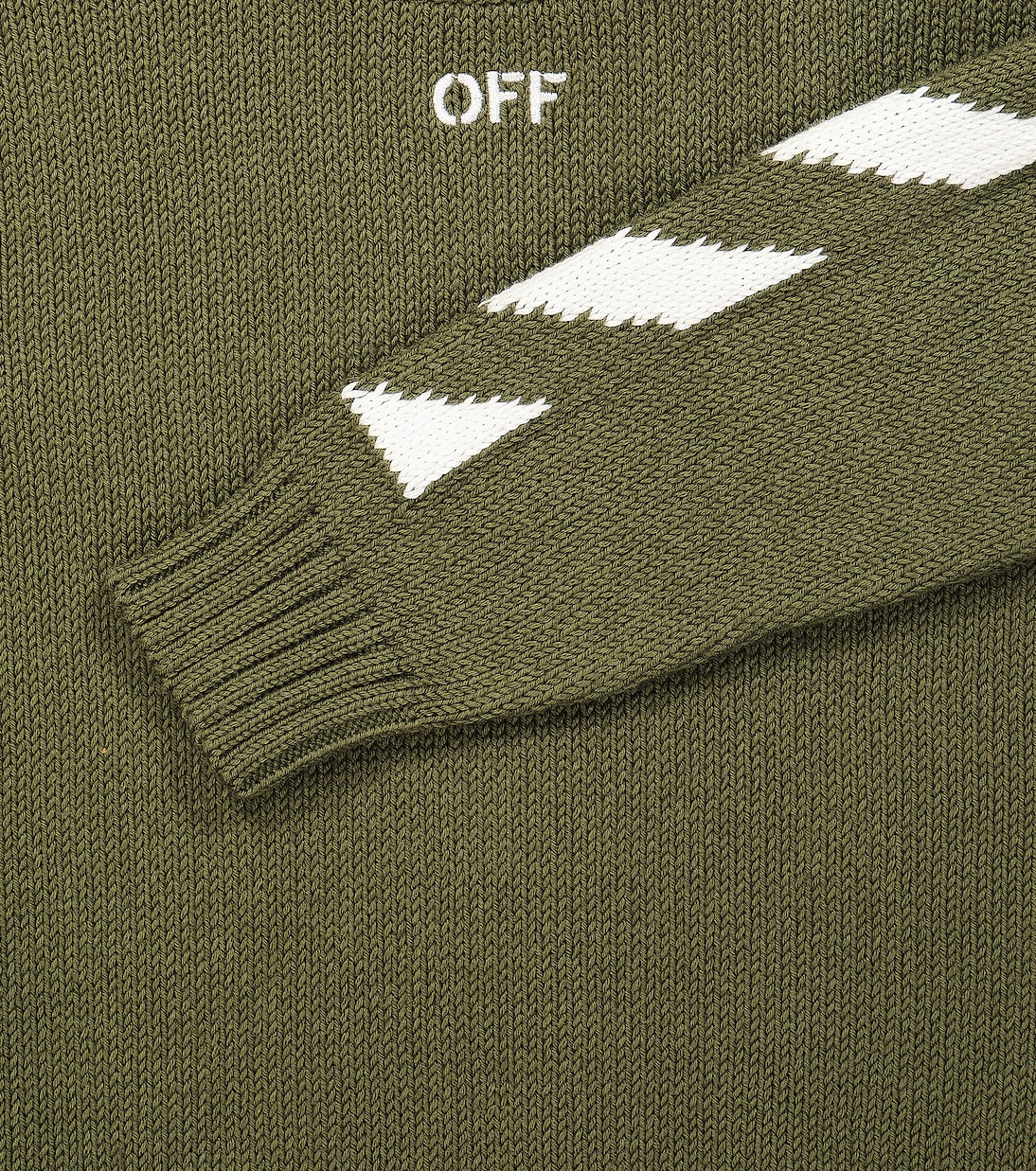 Pullover in cotone con logo | Off-White Kids