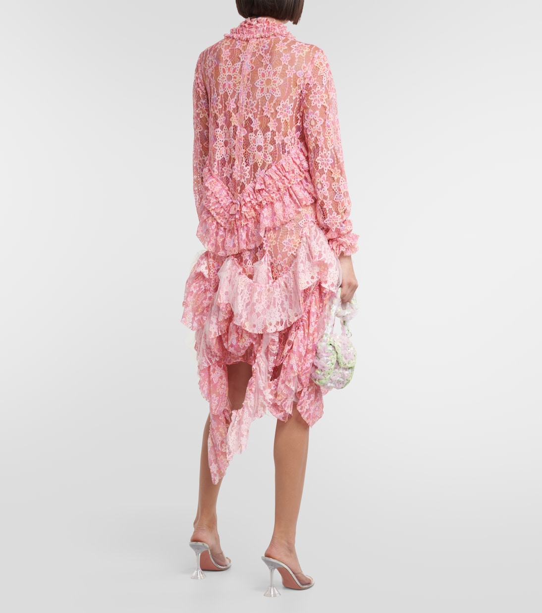 Robe midi en dentelle | Susan Fang