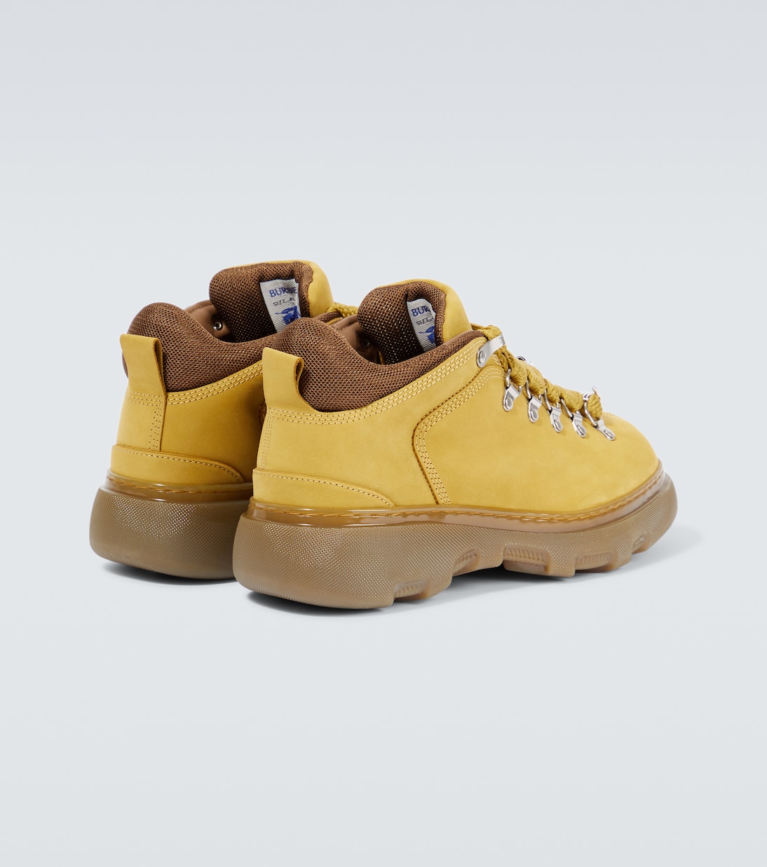 Botas con cordones de piel | Burberry