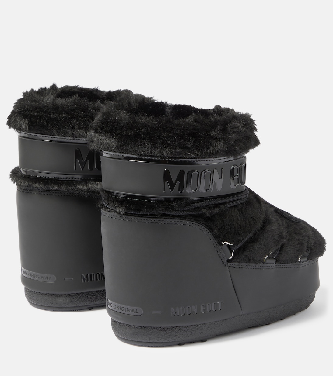 Bottines après-ski Icon Low à fourrure synthétique | Moon Boot