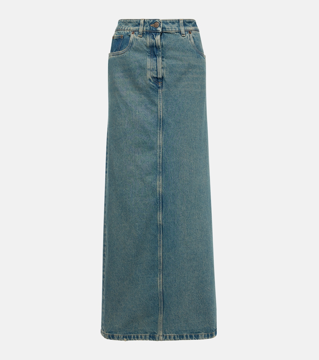 Jupe longue en jean | Prada