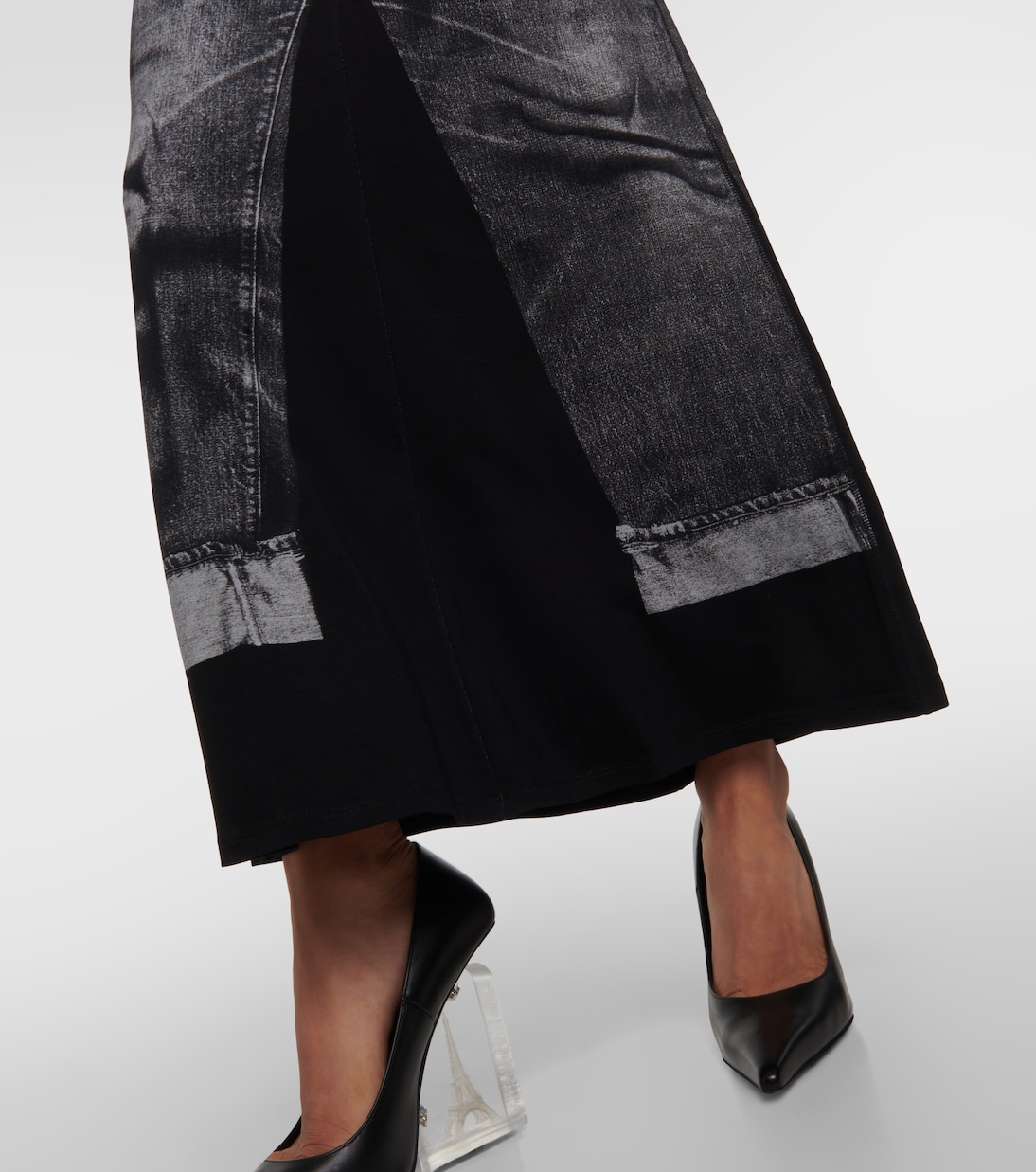 Maxirock aus Jersey | Jean Paul Gaultier