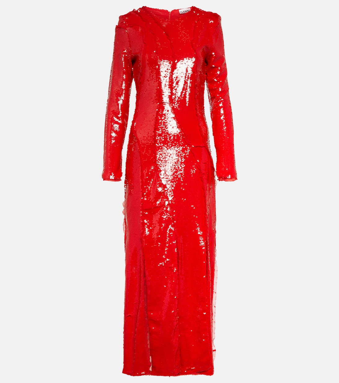Sequined maxi dress | Ganni