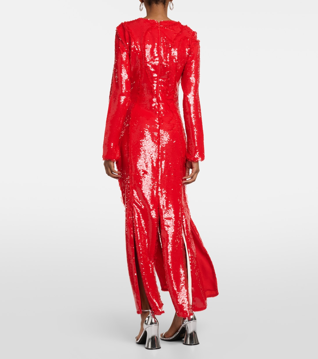 Sequined maxi dress | Ganni