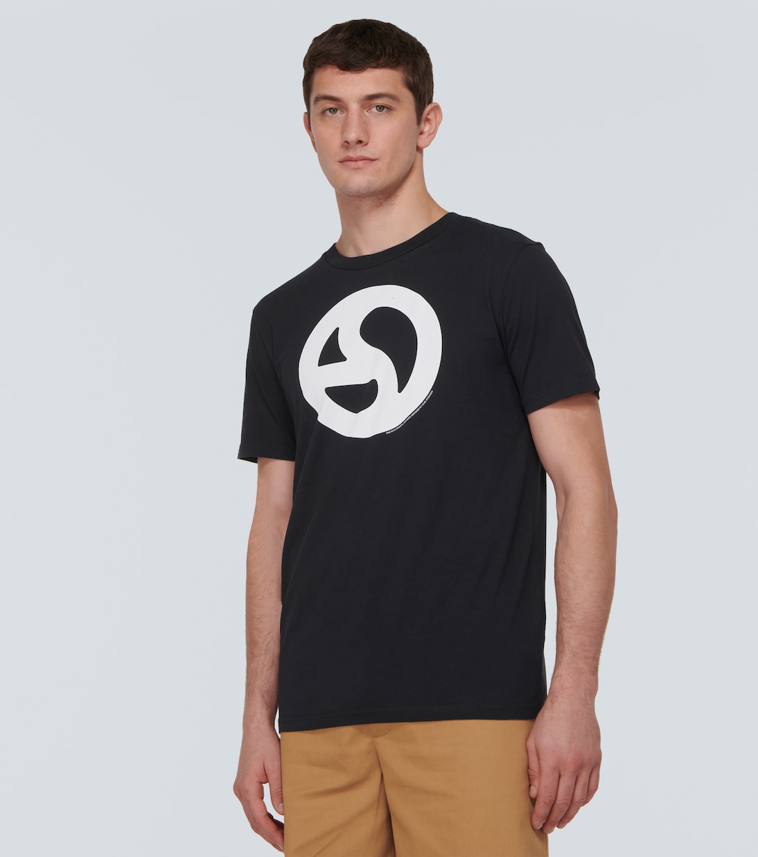Camiseta en jersey de mezcla de algodón | Acne Studios