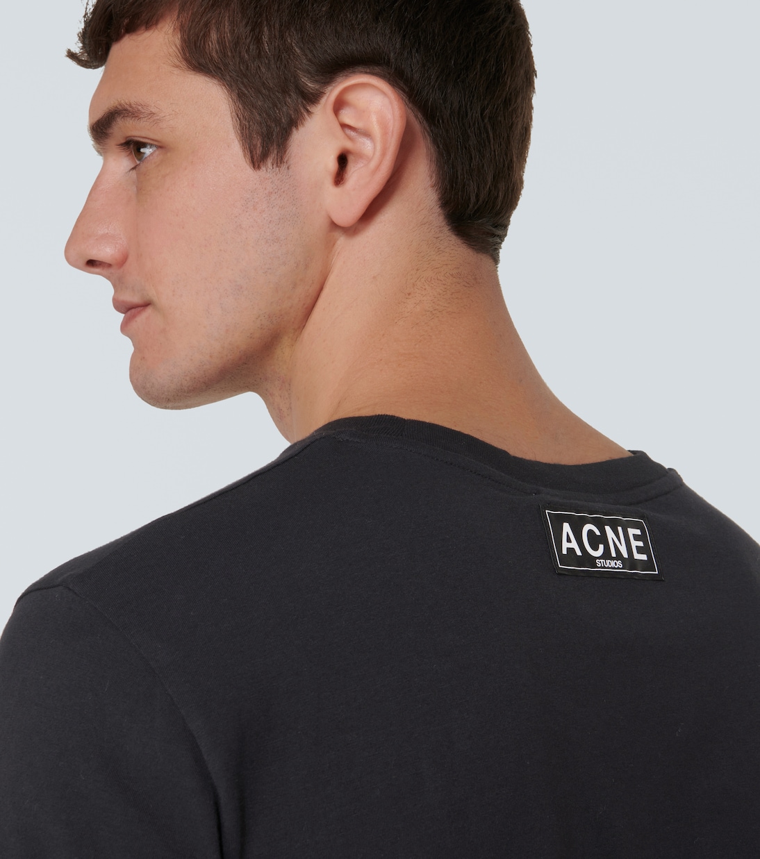 Camiseta en jersey de mezcla de algodón | Acne Studios