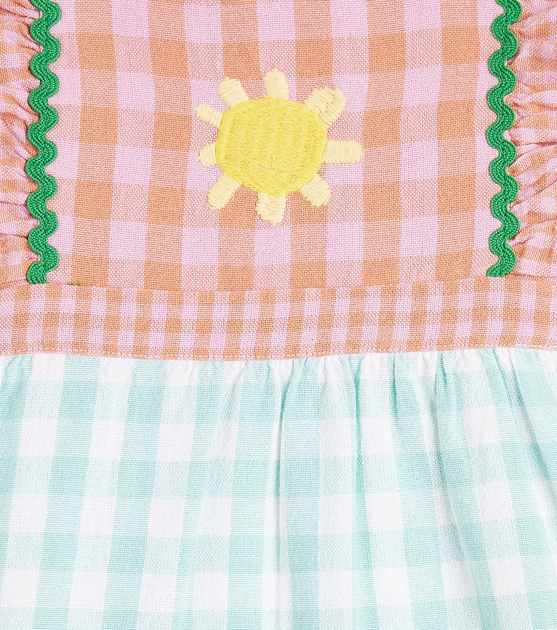 Baby - Abito in cotone con ricamo | Stella McCartney Kids