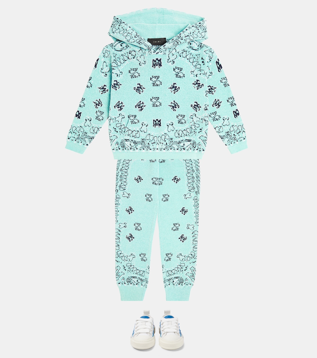 Bandana chenille sweatpants | Amiri Kids