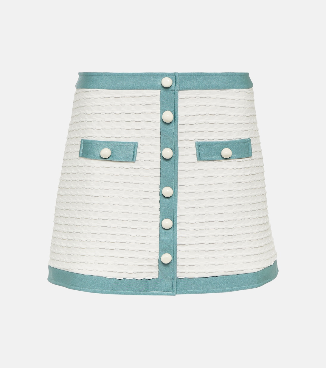 Minifalda en jacquard | Adriana Degreas