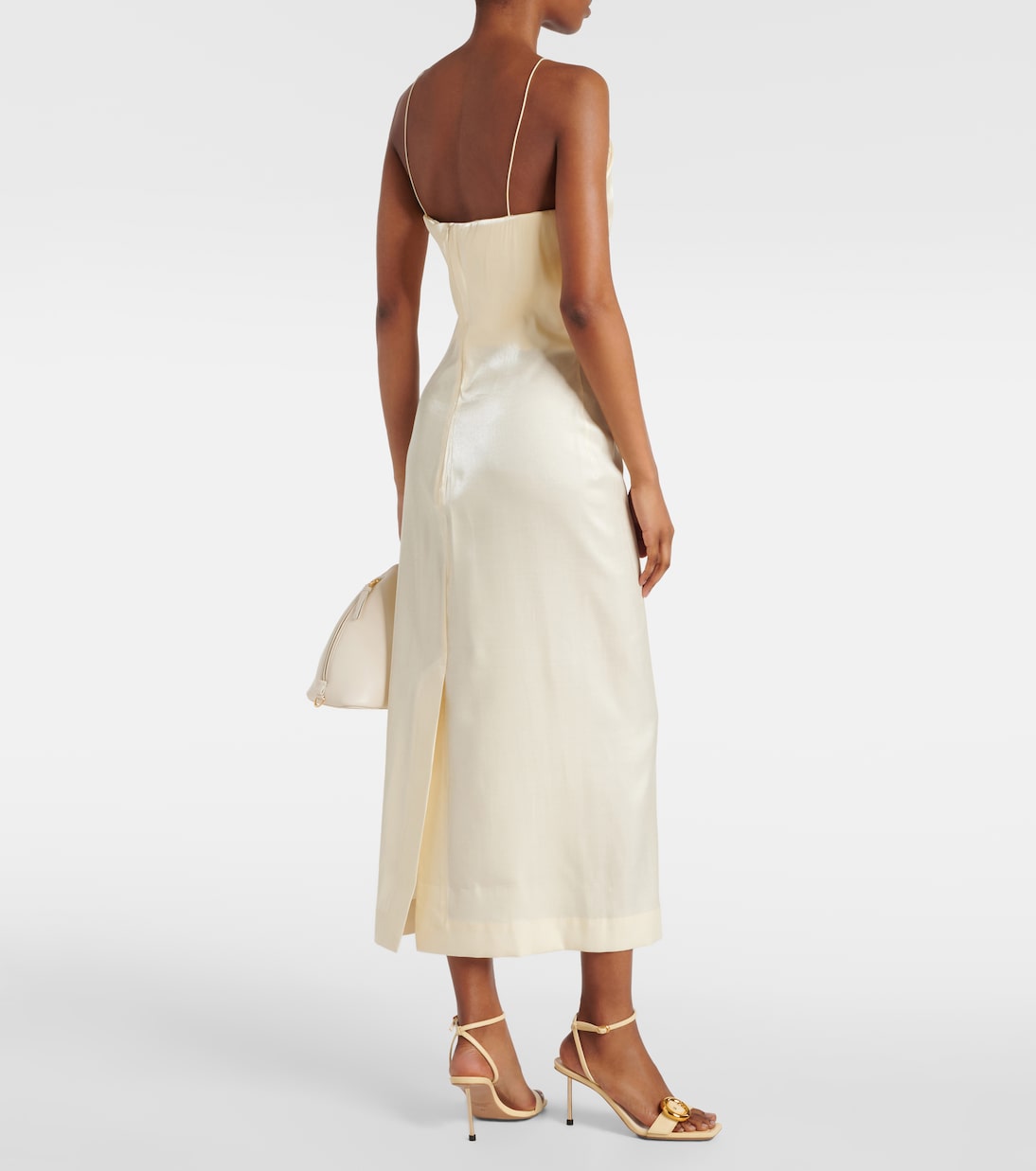 Abito midi Carino in raso | Jacquemus