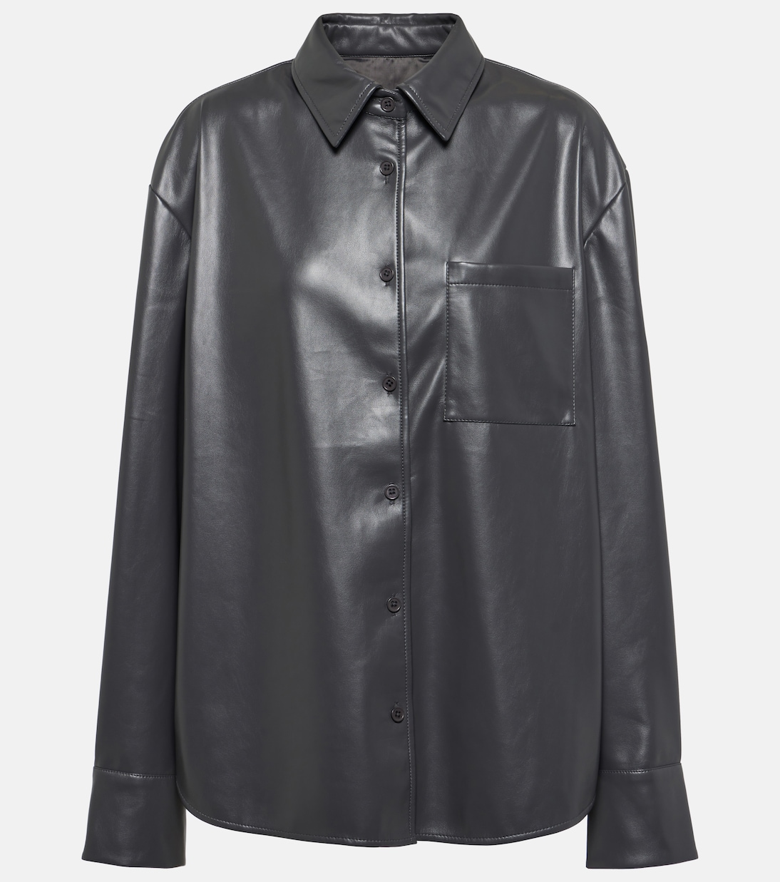 Camicia Chrissie in similpelle | The Frankie Shop