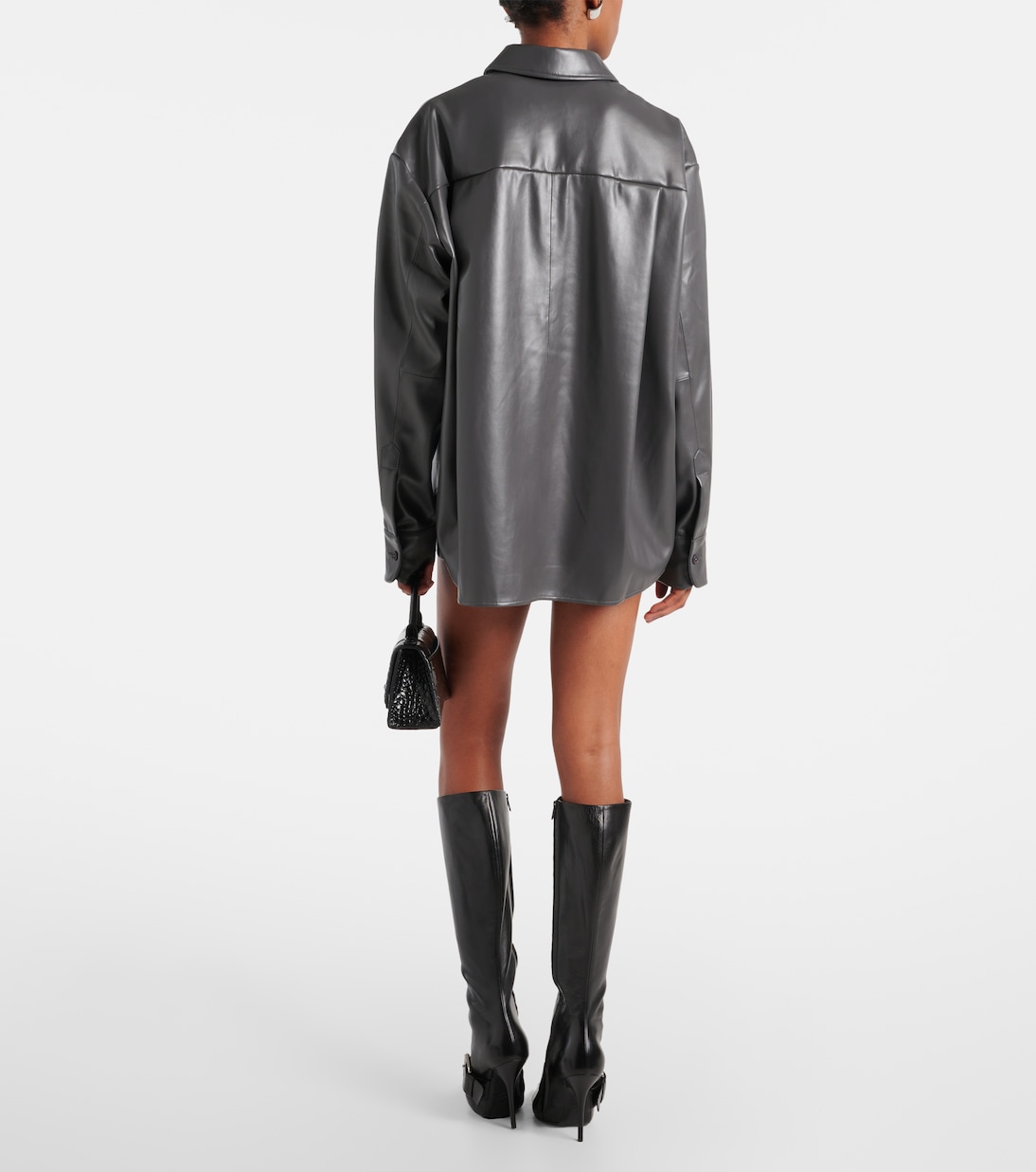 Camicia Chrissie in similpelle | The Frankie Shop