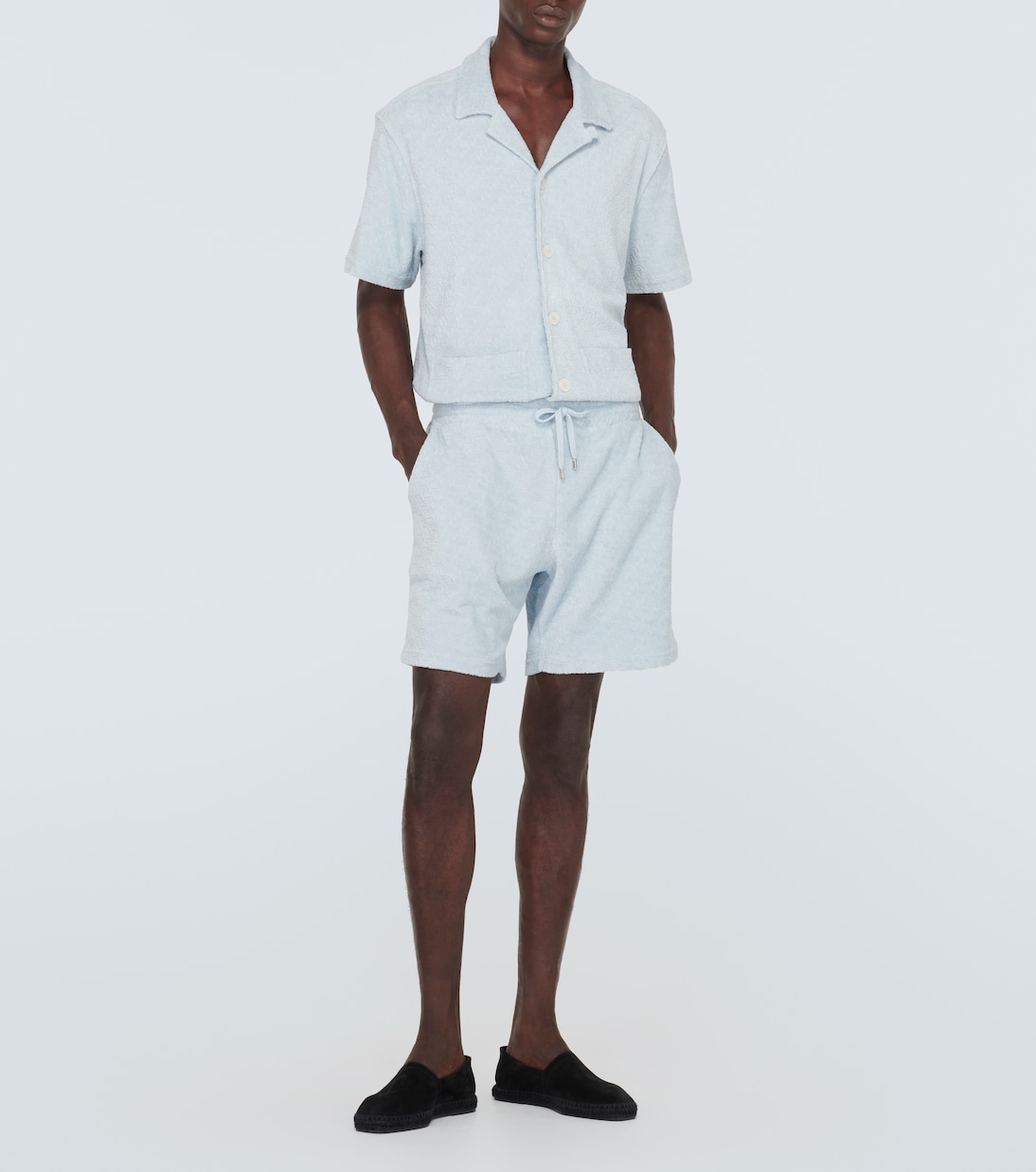 Shorts Augusto de rizo de algodón | Frescobol Carioca