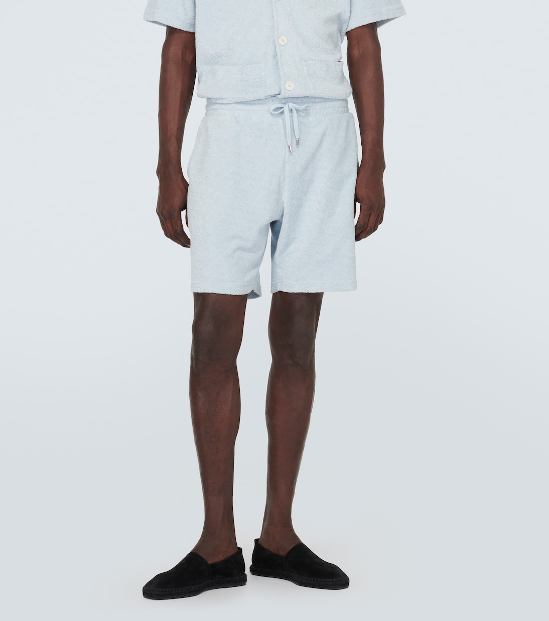 Shorts Augusto de rizo de algodón | Frescobol Carioca