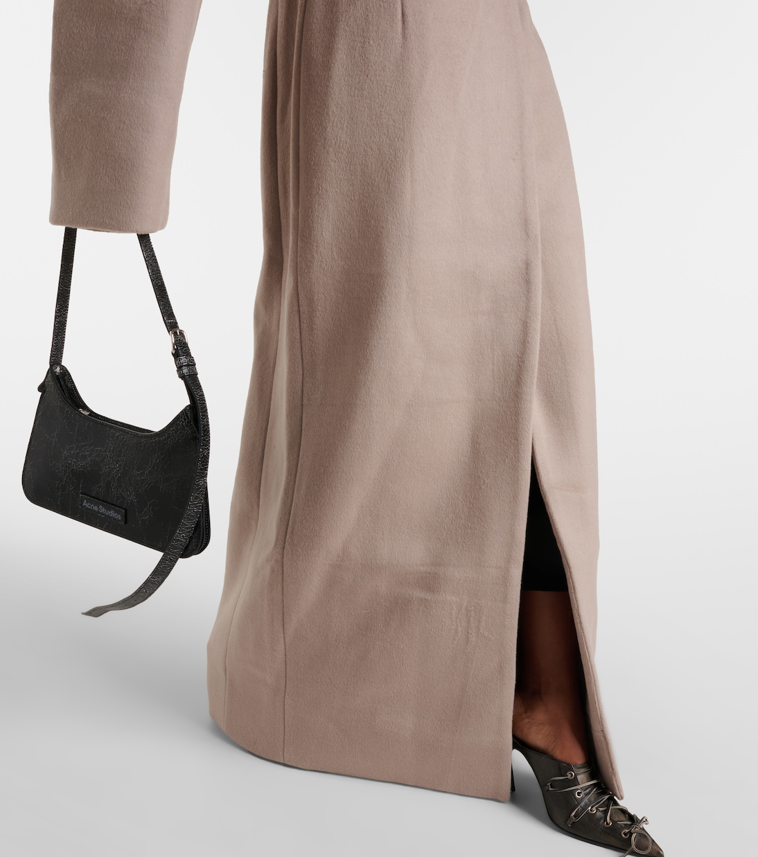 Boxy wool-blend coat | Entire Studios