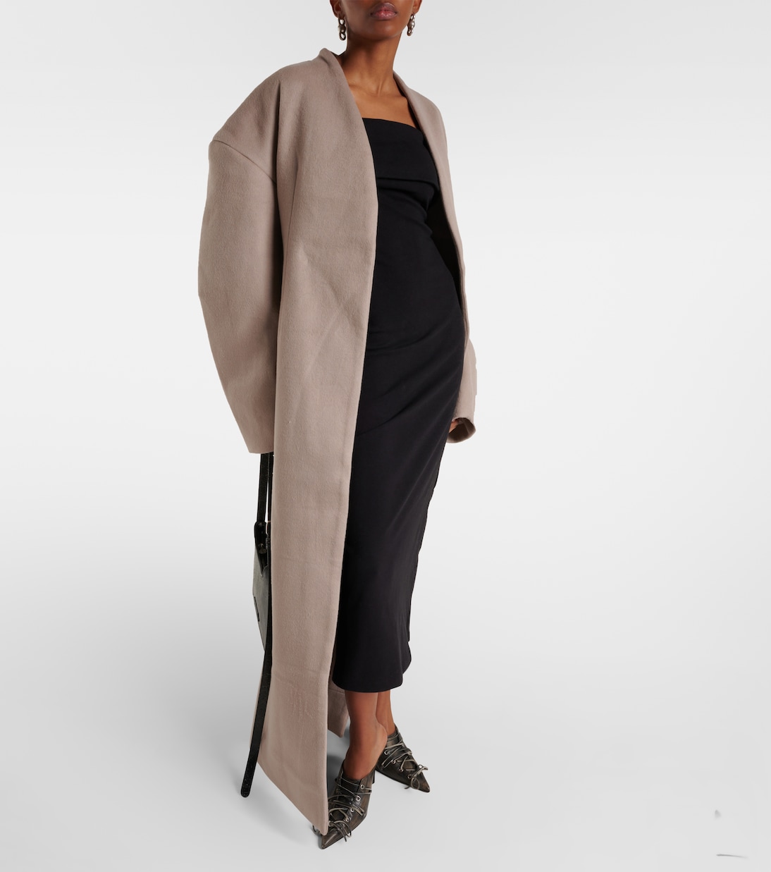 Boxy wool-blend coat | Entire Studios