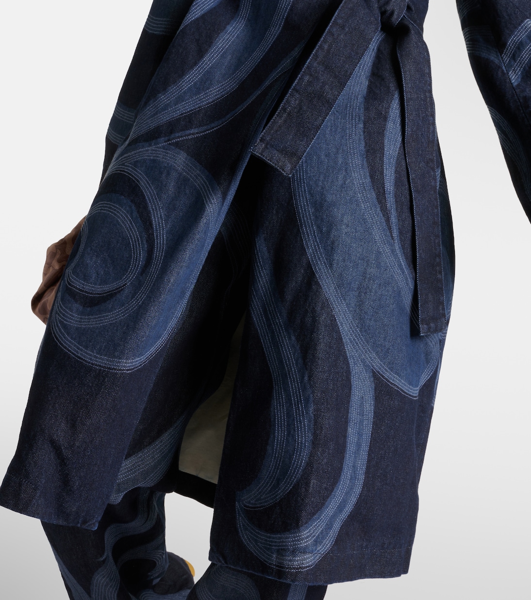 Soprabito di jeans con ricamo | Dries Van Noten