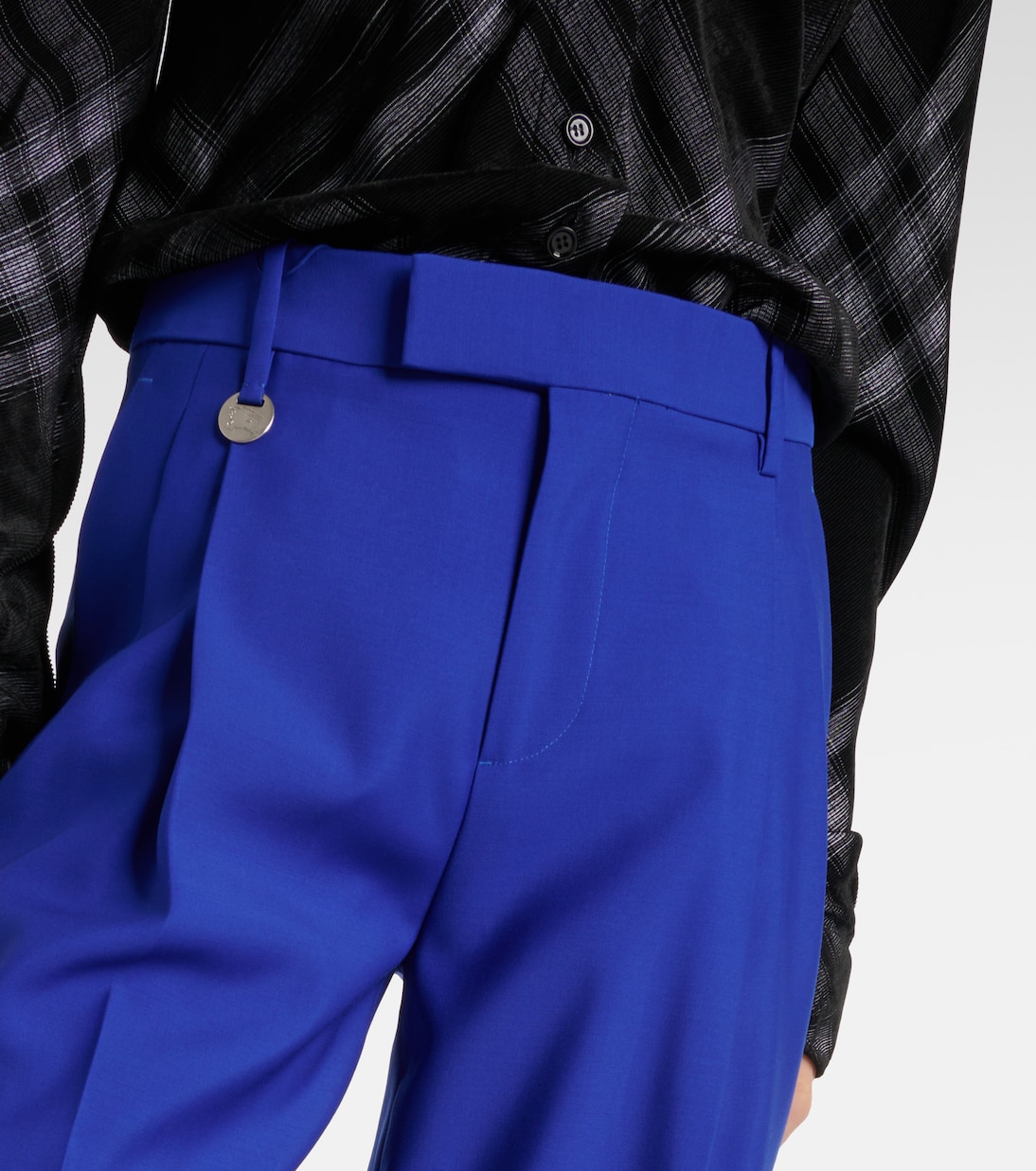 Weite Hose aus Schurwolle | Burberry