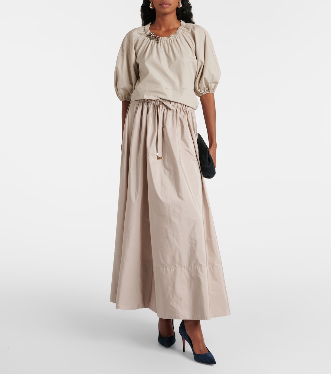 Top de popelín de algodón | 'S Max Mara