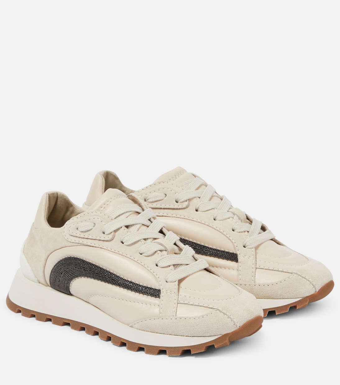 Sneakers Runner in suede | Brunello Cucinelli
