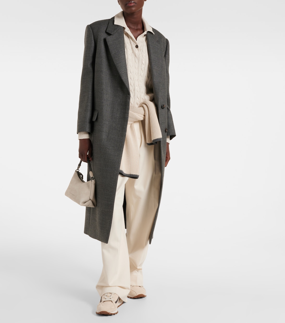 Sneakers Runner in suede | Brunello Cucinelli