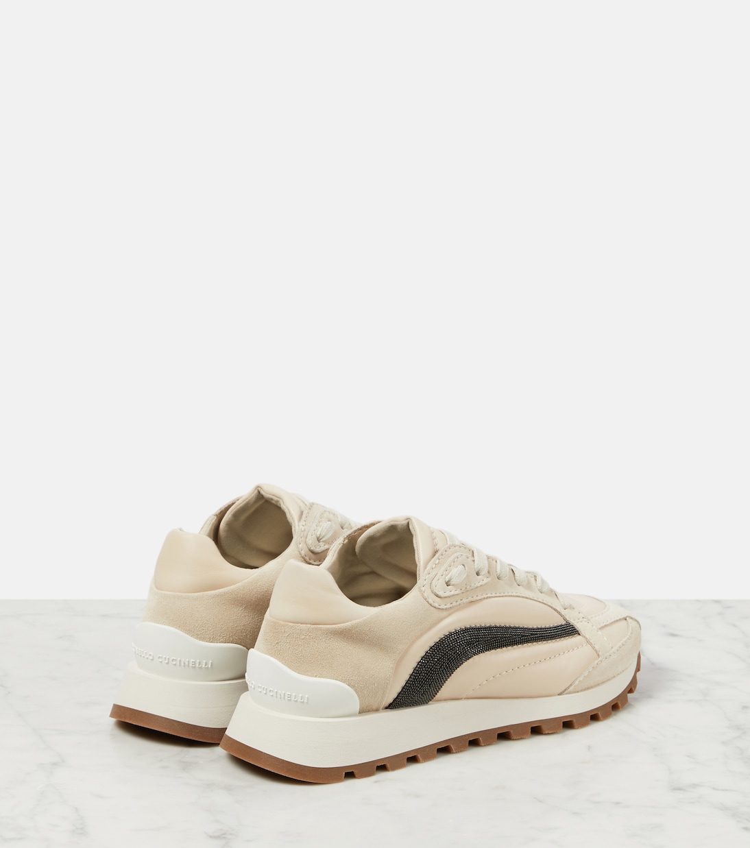 Sneakers Runner in suede | Brunello Cucinelli