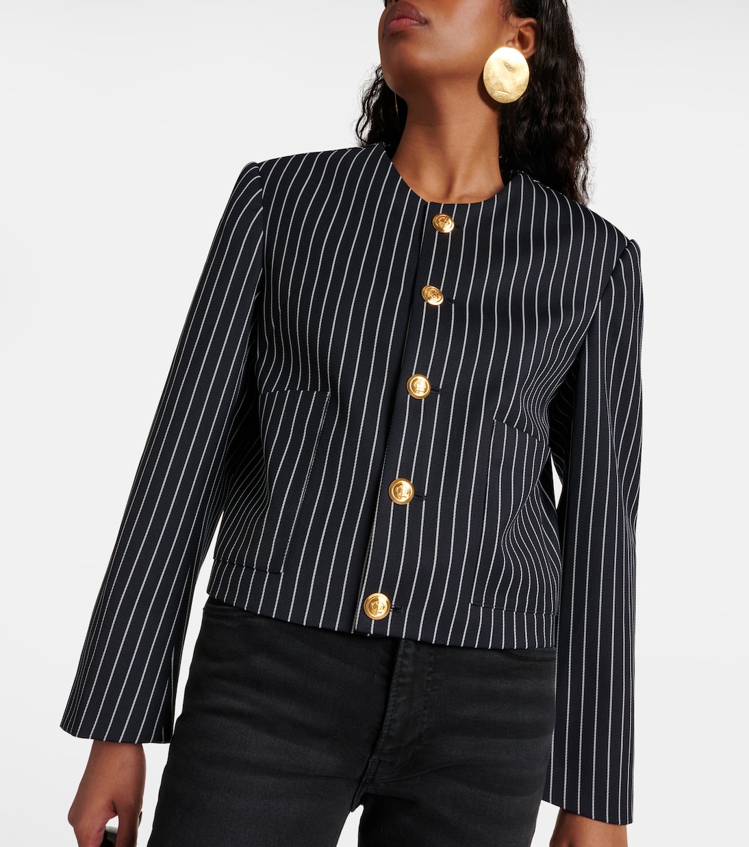 Pinstripe jacket | Frame