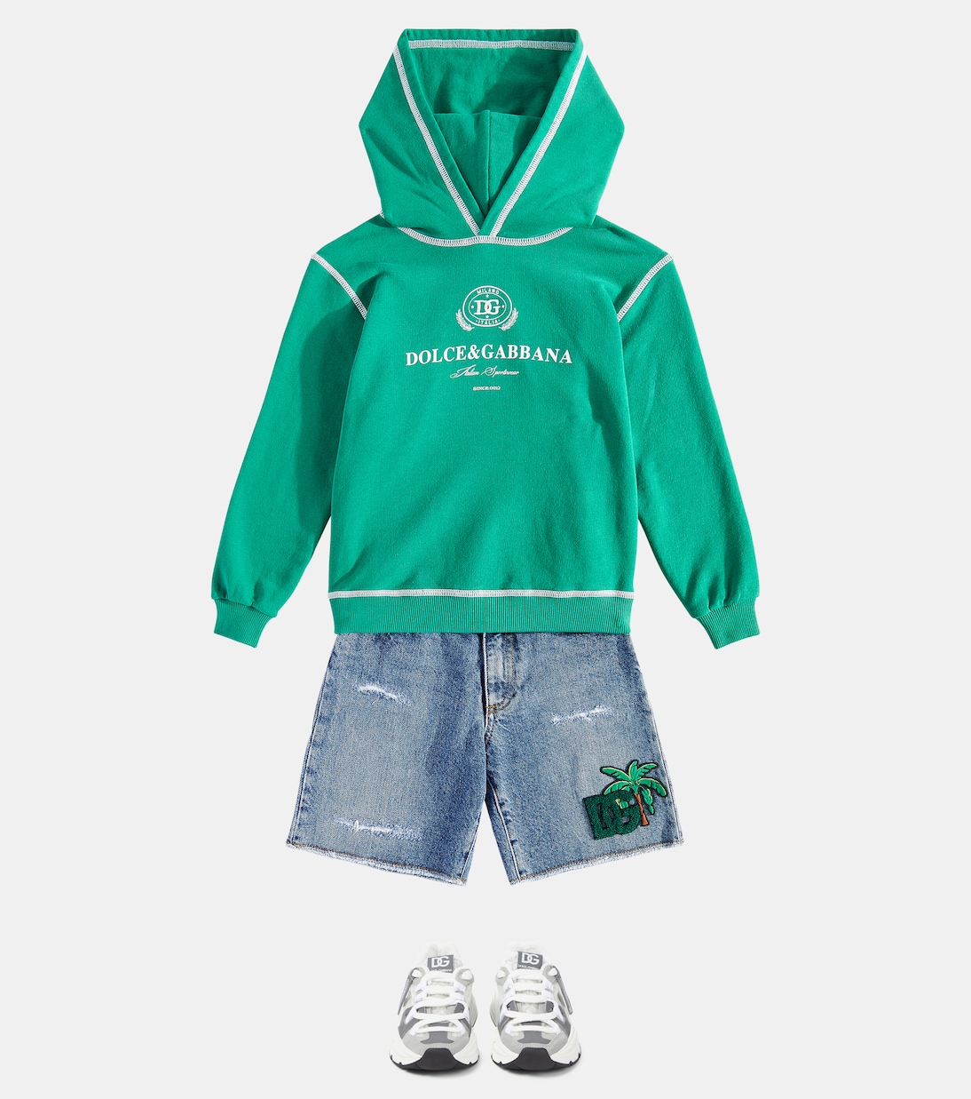 Sneakers Airmaster DG mit Leder | Dolce&Gabbana Kids