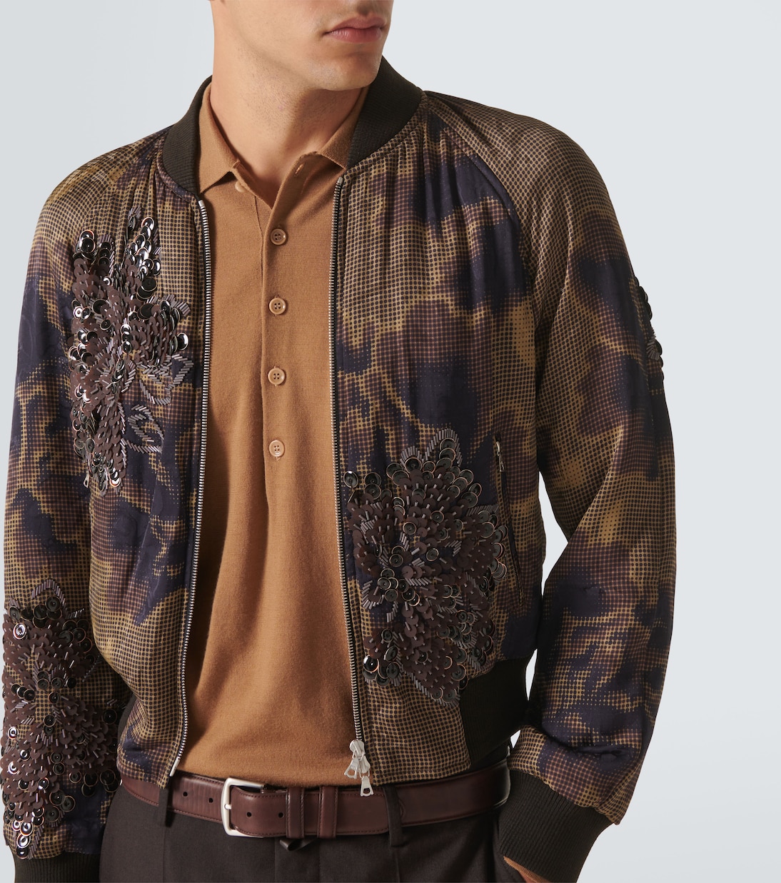 Bomber con paillettes  | Dries Van Noten
