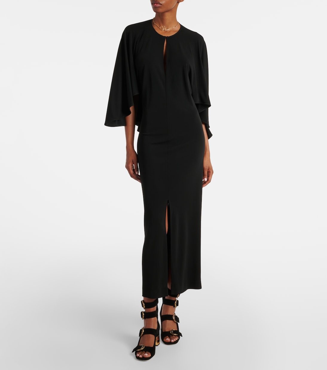 Robe longue cape | Chloé