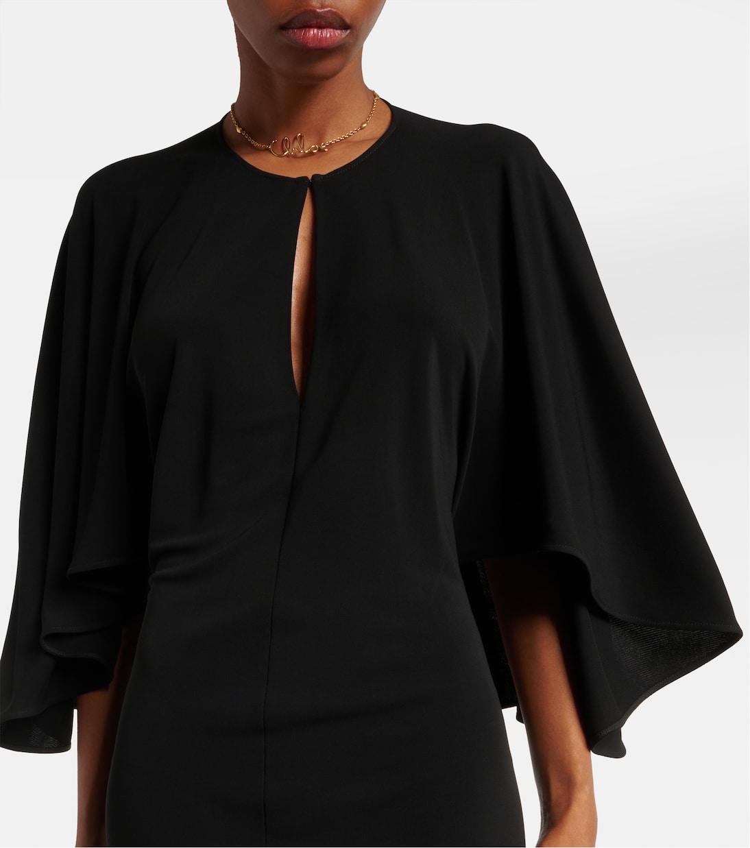 Robe longue cape | Chloé