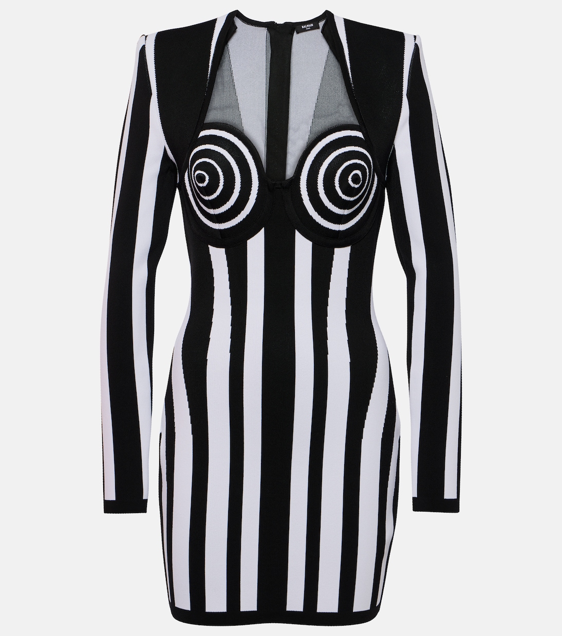 Robe rayée | Balmain