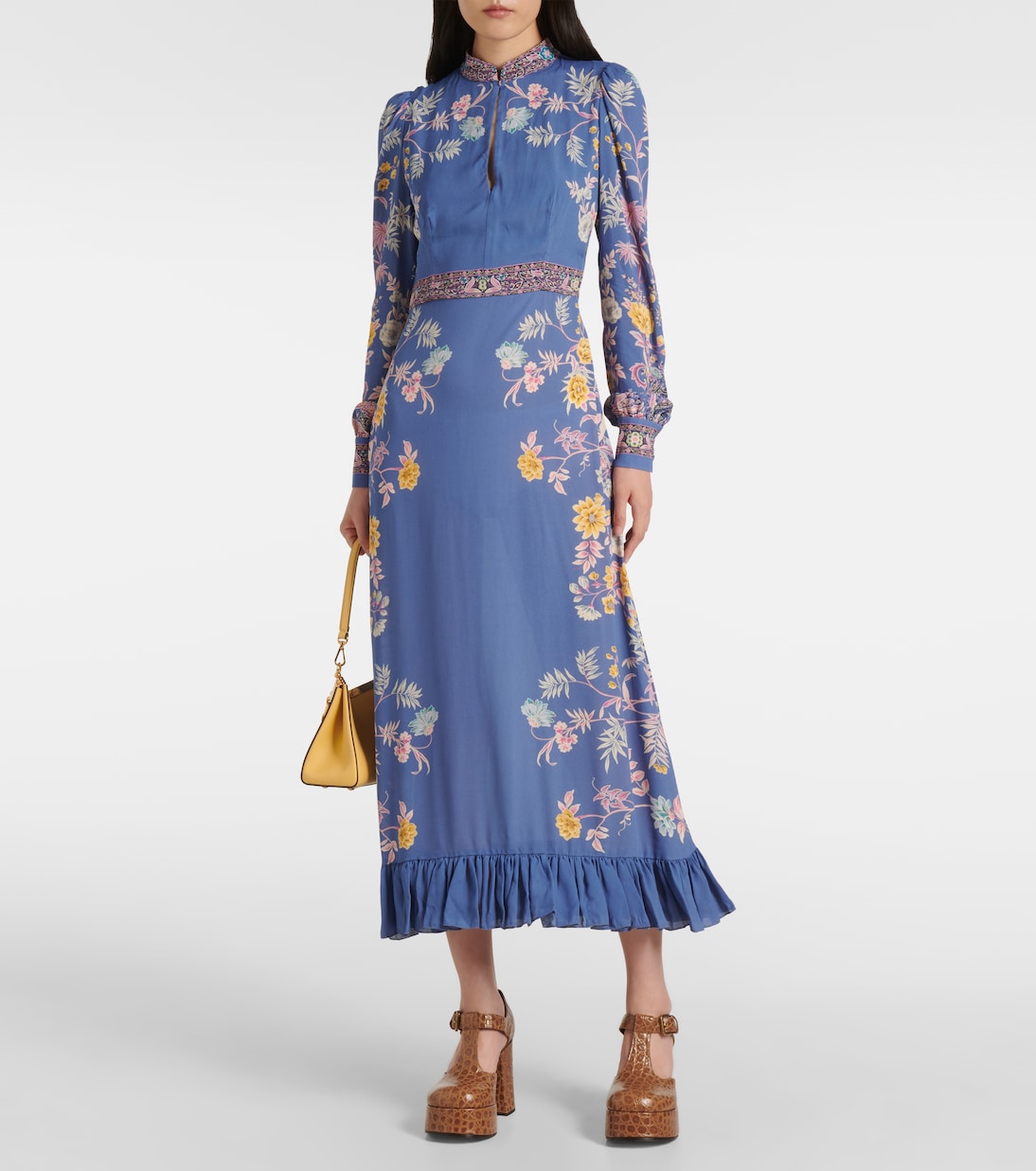 Robe midi à fleurs | Etro