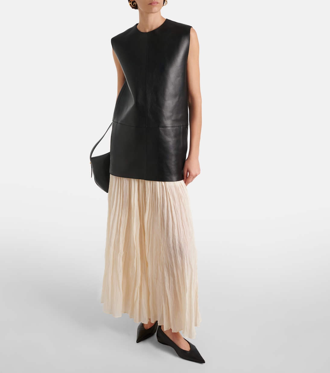Top en cuir | Toteme