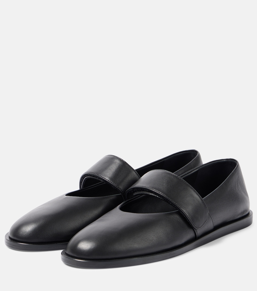 Mary-Jane-Ballerinas aus Leder | CO