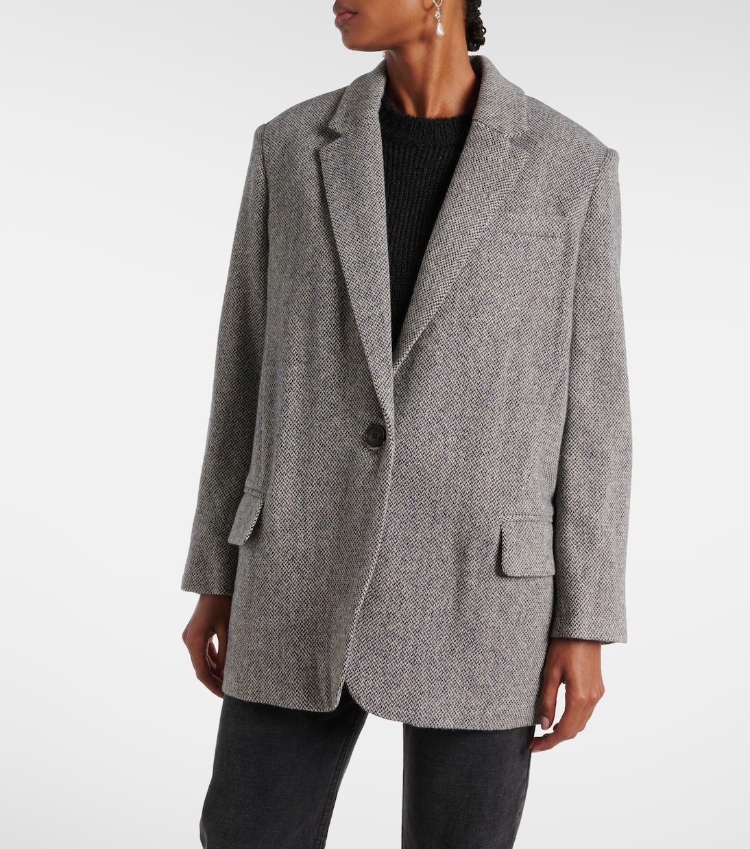 Cikaito wool-blend blazer | Marant Etoile