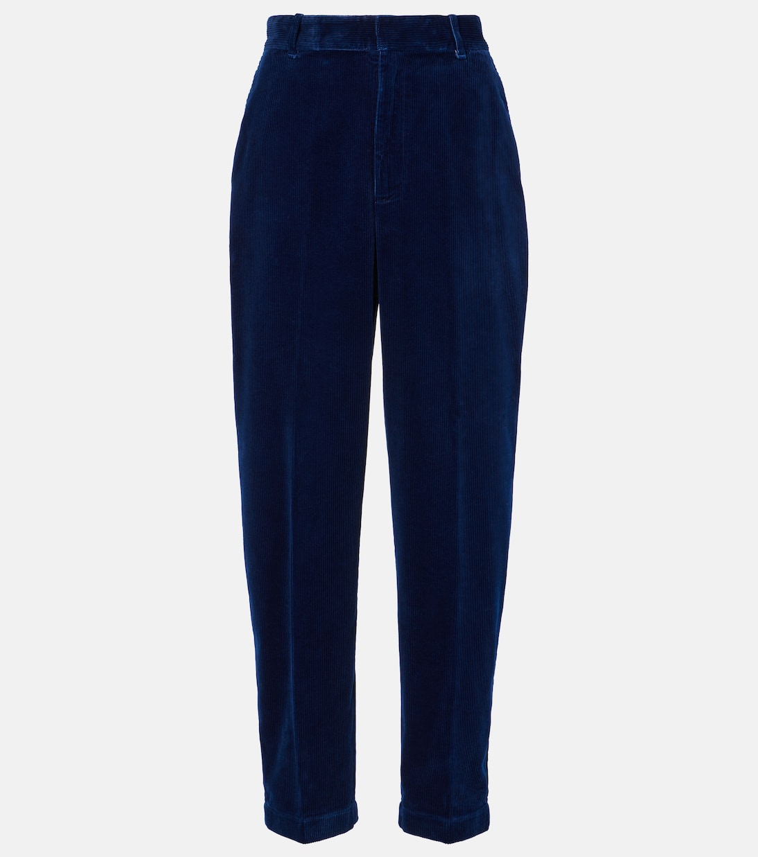 Pantalon droit à taille haute en coton | Polo Ralph Lauren