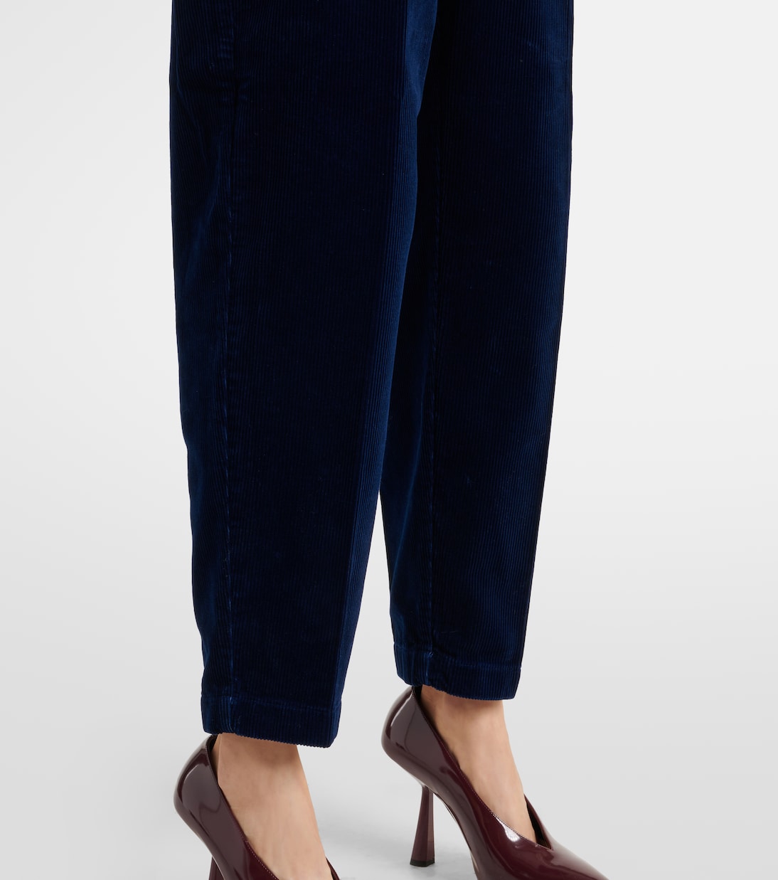 Pantalon droit à taille haute en coton | Polo Ralph Lauren