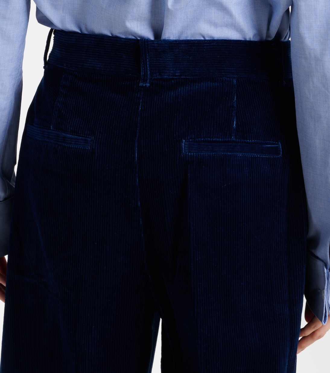 Pantalon droit à taille haute en coton | Polo Ralph Lauren
