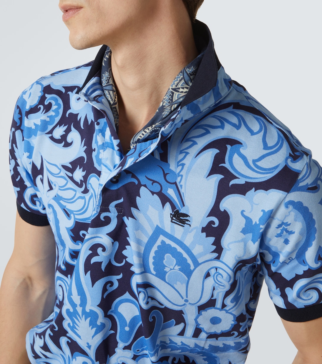 Polo en coton à motif cachemire | Etro