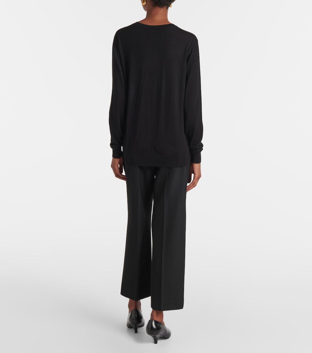Pullover in misto lana e seta | Toteme