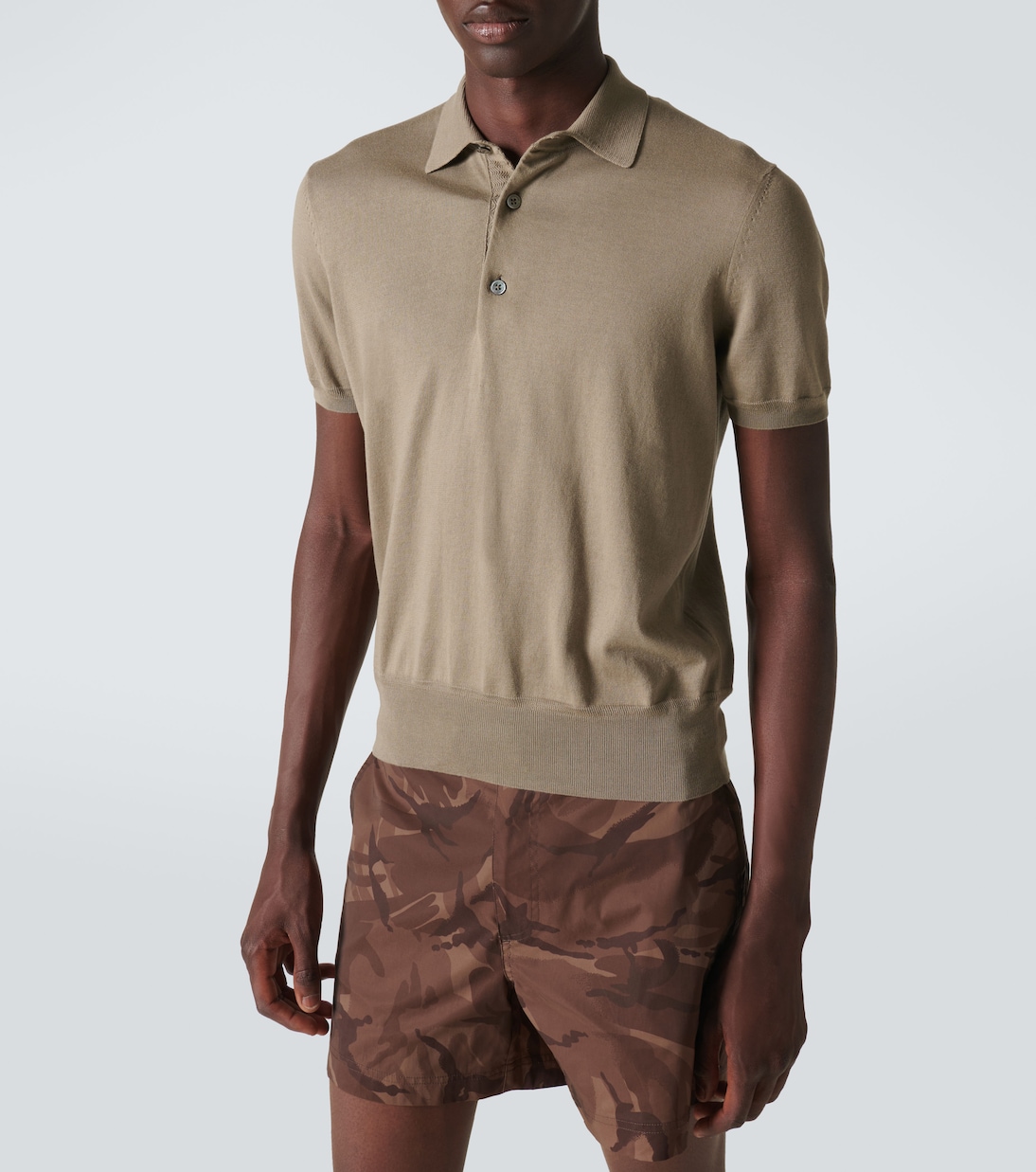 Polohemd aus Baumwoll-Jersey | Tom Ford