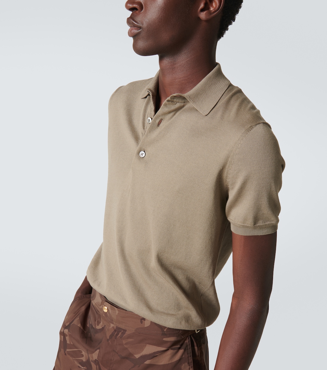 Polohemd aus Baumwoll-Jersey | Tom Ford