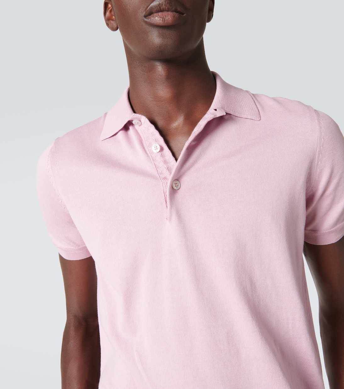 Polo de jersey de algodón | Tom Ford