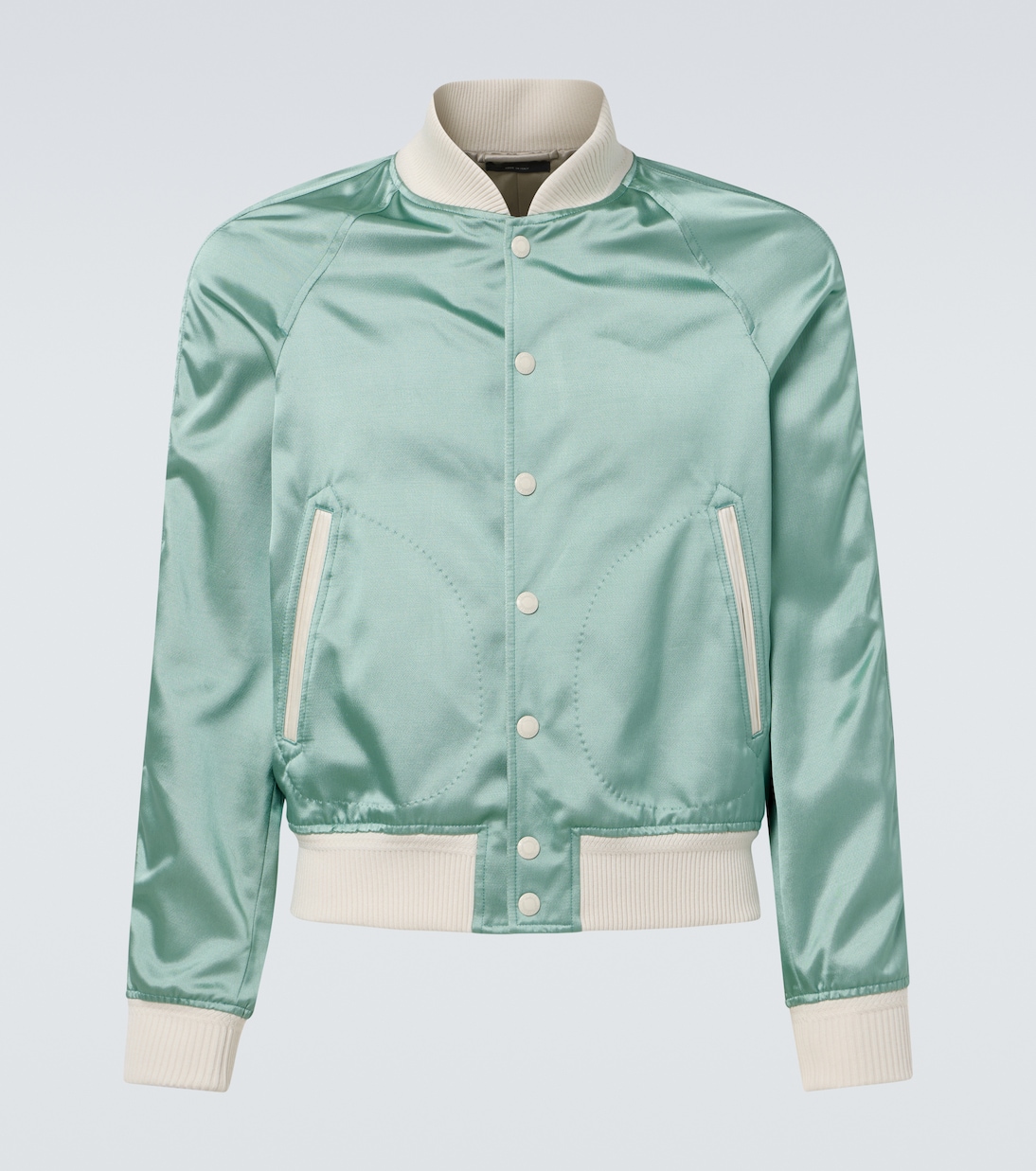 Veste bomber en satin | Tom Ford
