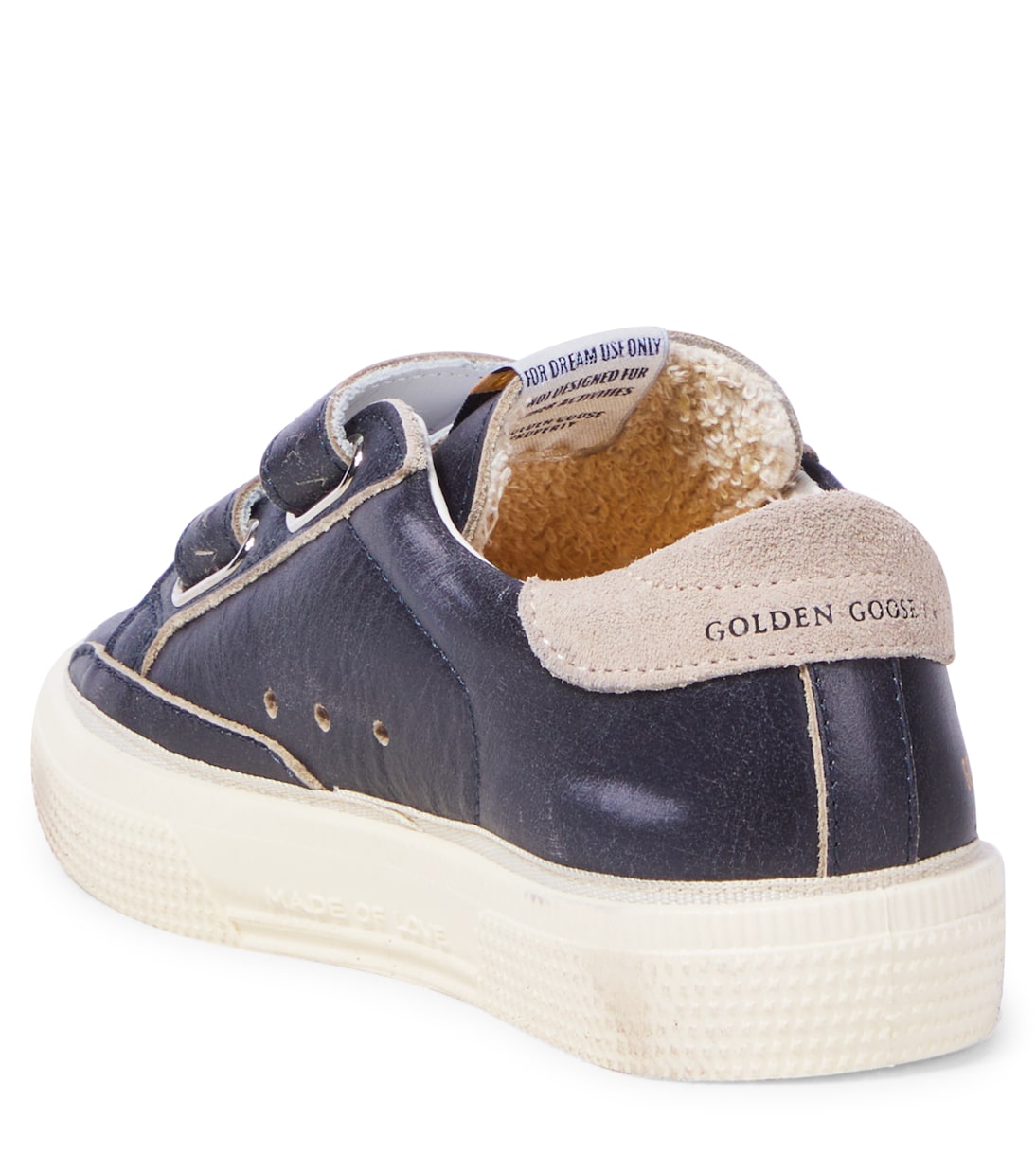 Baskets May School en cuir | Golden Goose Kids