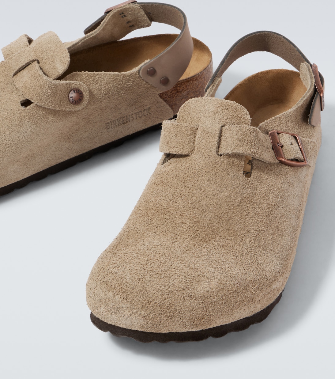 Slippers Tokio aus Veloursleder | Birkenstock