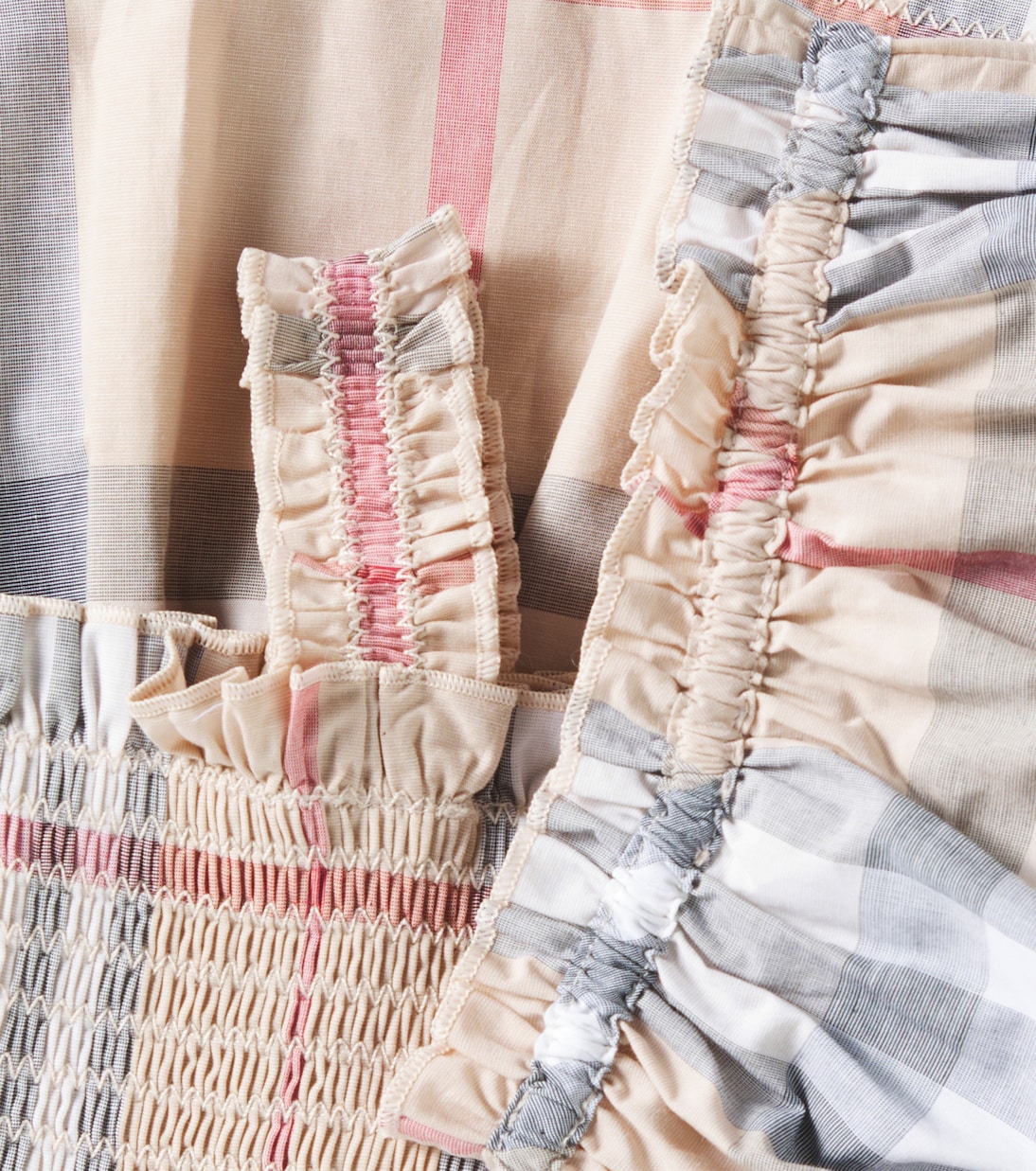Baby Set Burberry Check aus Kleid und Höschen | Burberry Kids