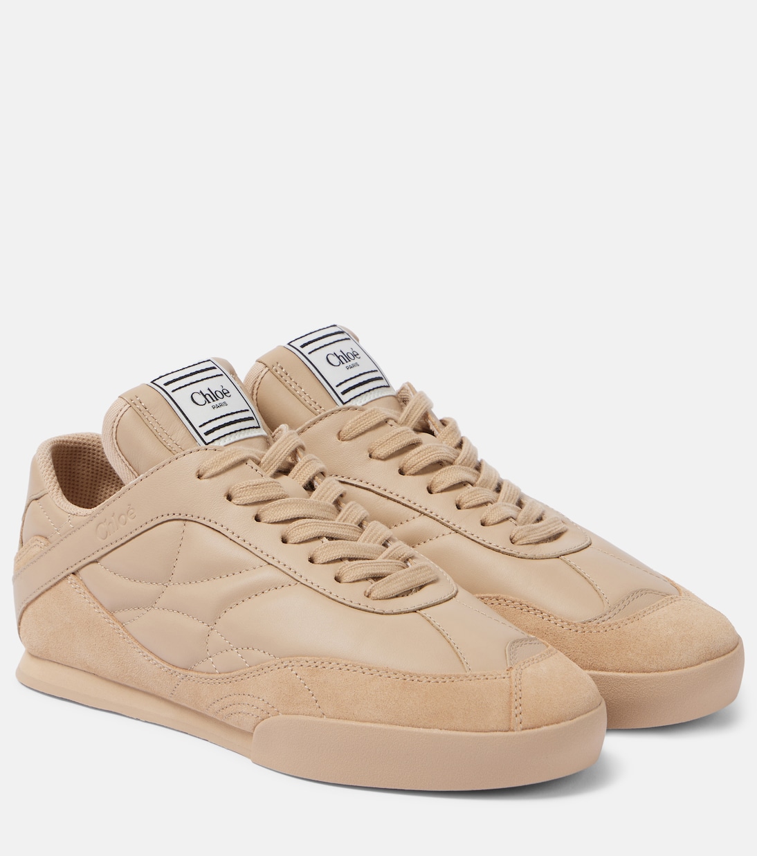 Chloé Kick leather low-top sneakers | Chloé