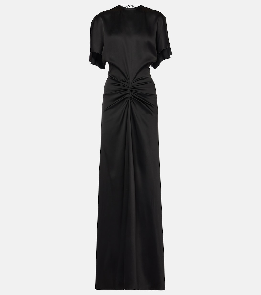 Robe longue en satin | Victoria Beckham